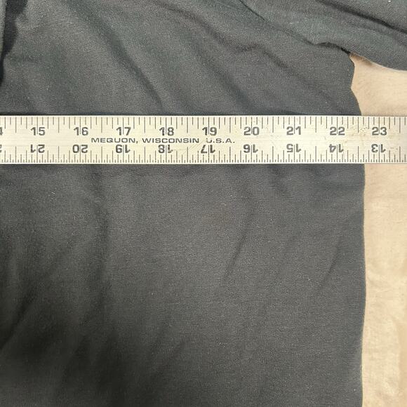 J. Jill Pure Jill Black Layered Knit Shift Dress Long Sleeves Women's Size Large - Picture 5 of 6